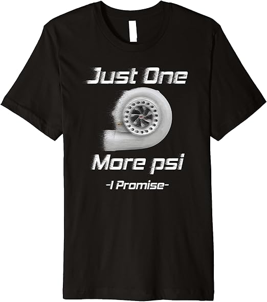 Mens Turbocharged Project Car Fan Gift Premium TShirt